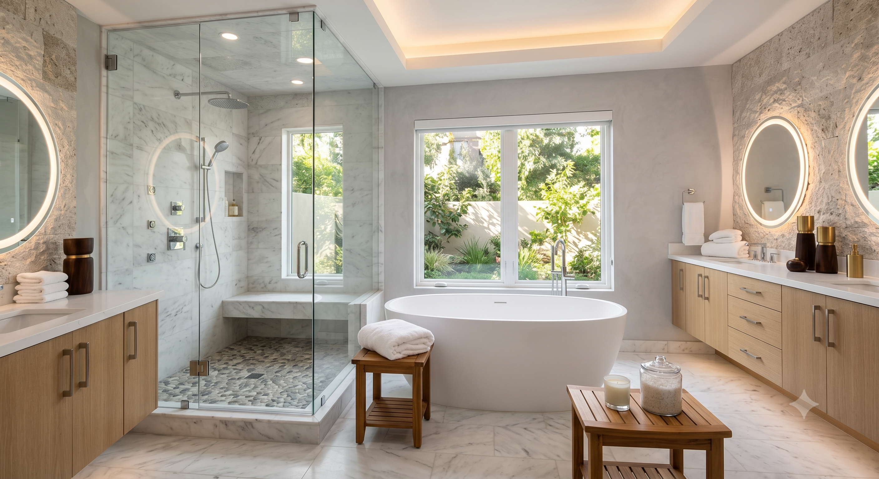 Luxury bathroom remodeling