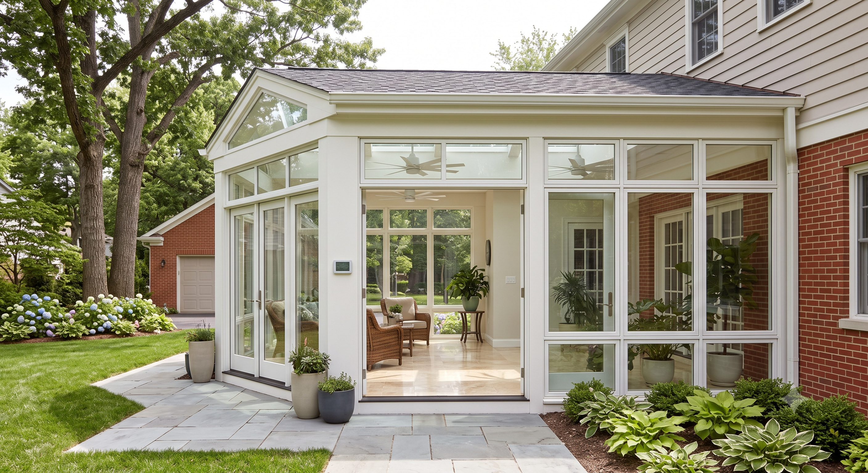 Sunroom addition